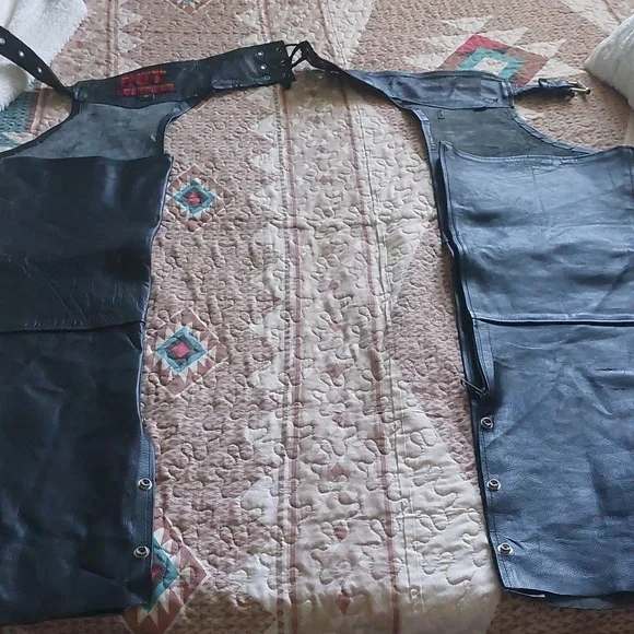 CHAPS HOT LEATHERS SZ M - Picture 6 of 17